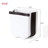 Kitchen 9L Wall Mounted Folding Waste Bin